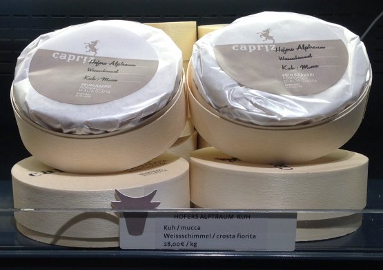 One of the products on sale at Capriz, a concept store dedicated to goat cheese