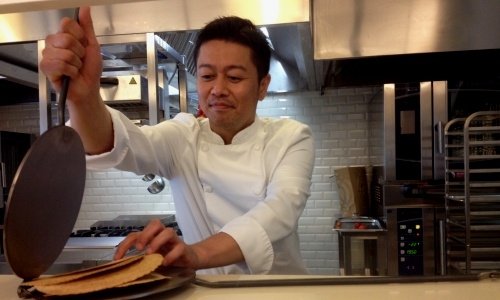 Kokichi Takahashi, chef giapponese di Al Fresco, 