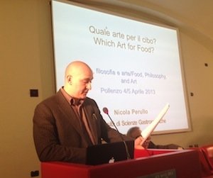Nicola Perullo, direttore scientifico di Convergence e docente di Estetica all'Università di scienze gastronomiche di Pollenzo