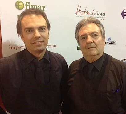 Carlo Sala and Franco Motta, great Host waiters