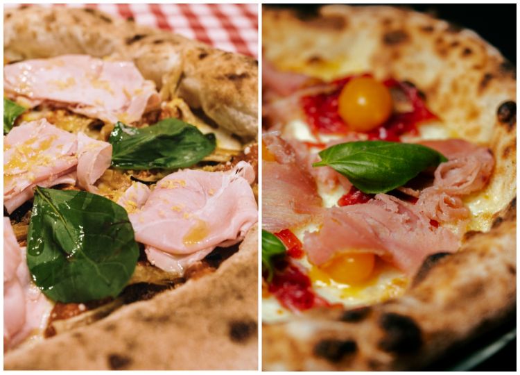 Le pizze Parmigiana e Viaggio a Favignana
