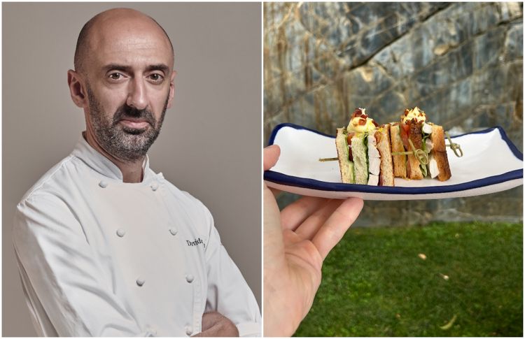 Chef Davide Maci e il suo Club Sandwich "perfetto"