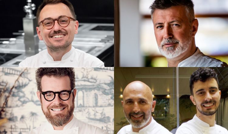 Federico Sgorbini, Gianni Tarabini, Eugenio Boer, Andrea Ribaldone ed Edoardo Traverso
