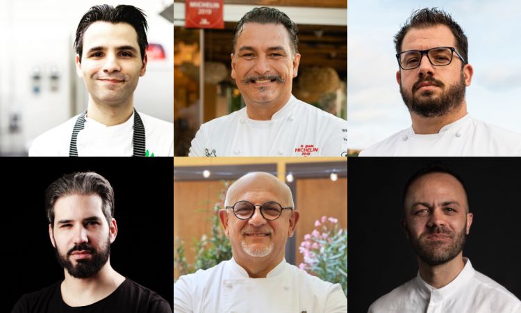 I sei chef protagonisti di “Le Stelle sarde per 