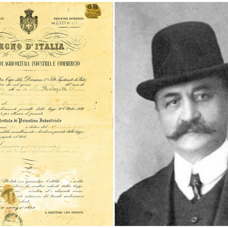 Domenico Melegatti e il brevetto del suo pandoro
