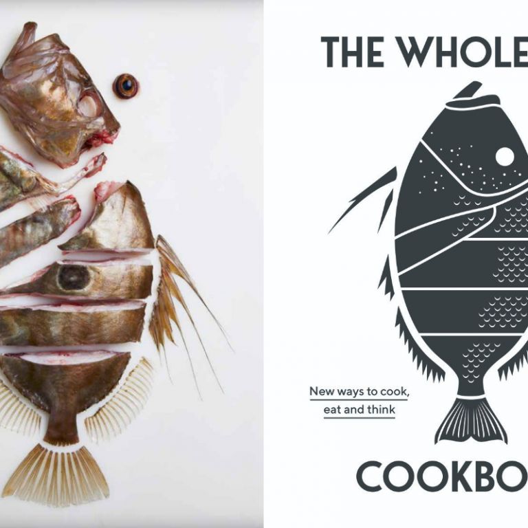 La copertina di The Whole Fish Cookbook, il libro di Niland in cui spiega le sue tecniche
