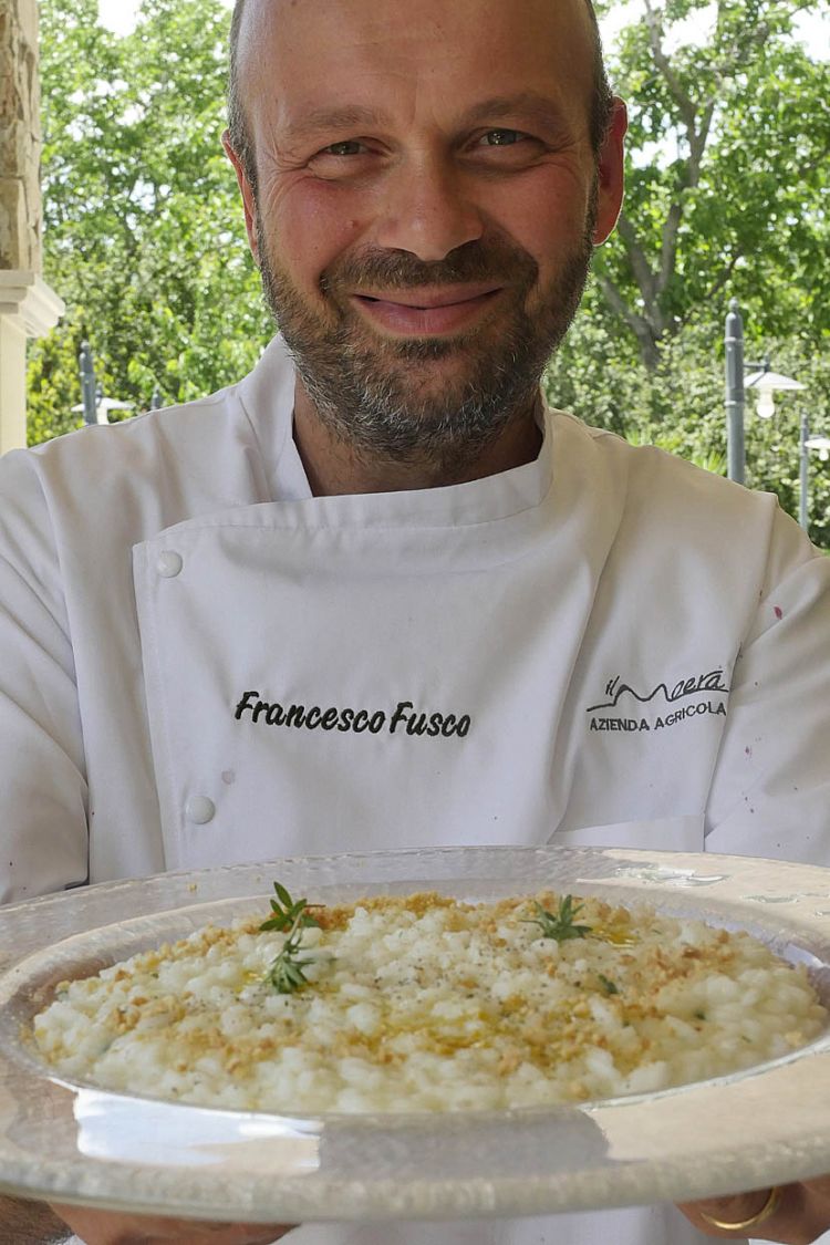 Lo chef Francesco Fusco
