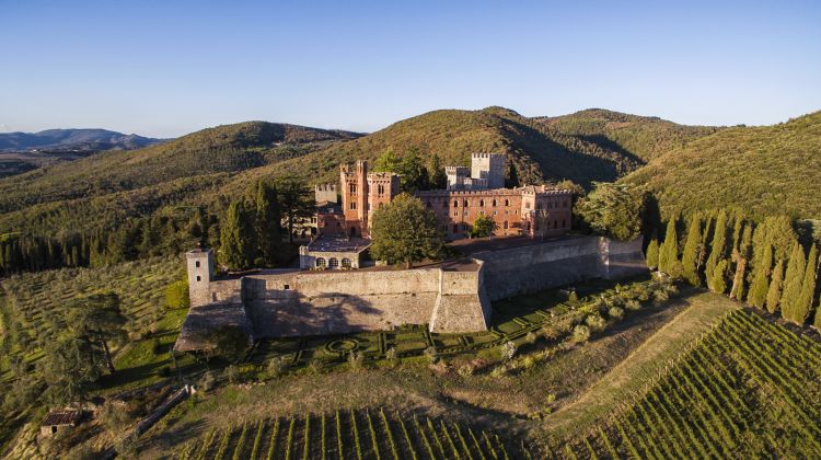 Il castello di Brolio
