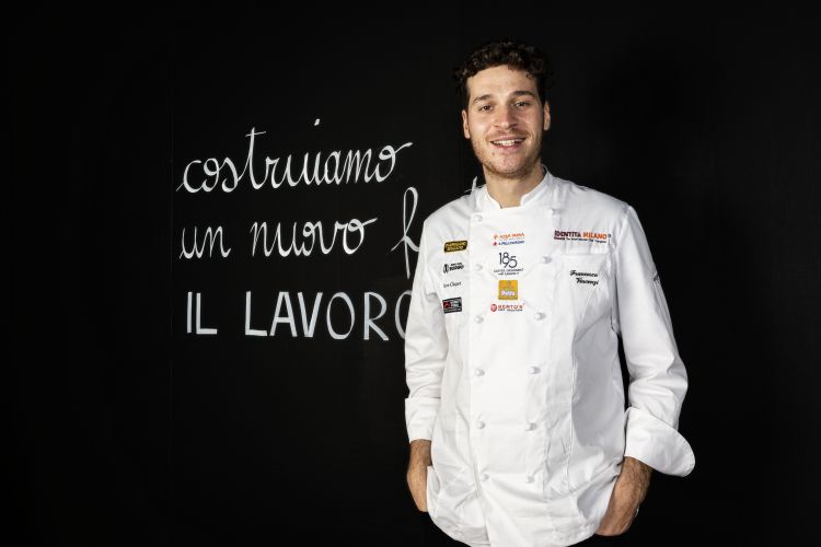 Francesco Vincenzi, chef presso Franceschetta 58, il bistrot modenese della Francescana Family