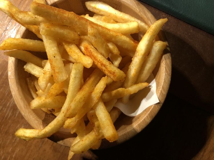 French fries di patate garbagnole alle five spices
