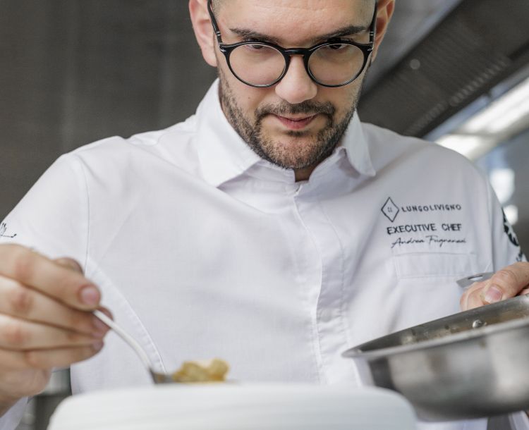 Andrea Fugnanesi, chef executive della Stua da Leg