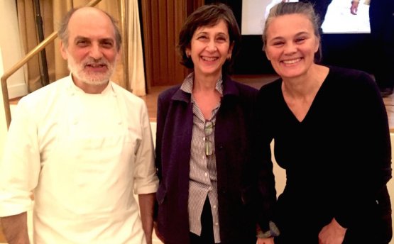 Con Virginia Piombo, direttore dell'Istituto Italiano di Cultura di Stoccolma e Johanna Ekmark, fondatrice di Caffè Italia
