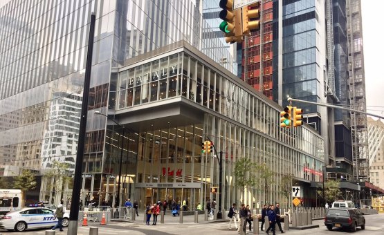 La struttura di Eataly Downtown, al terzo piano de