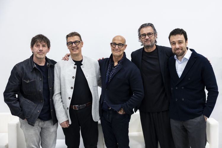 Da sinistra, Cesare Battisti, Alessandro Gilmozzi,