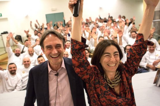 Piero Gabrieli and Chiara Quaglia, the makers of the PizzaUp revolution, ten years ago like today 