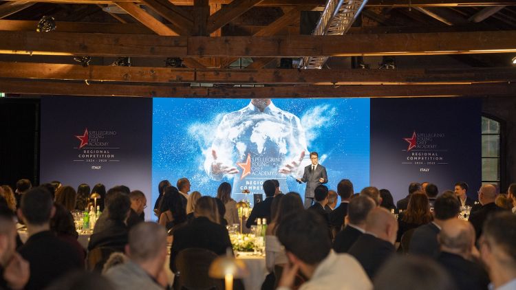 Un momento del gala dinner