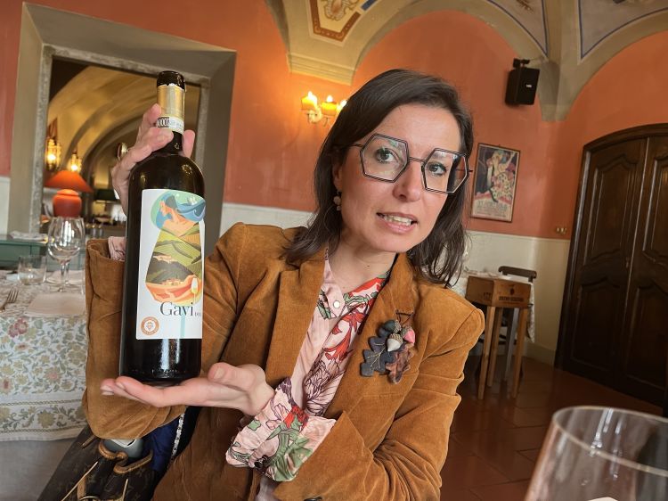 La wine ambassador Sara Repetto