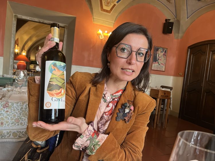 La wine ambassador Sara Repetto
