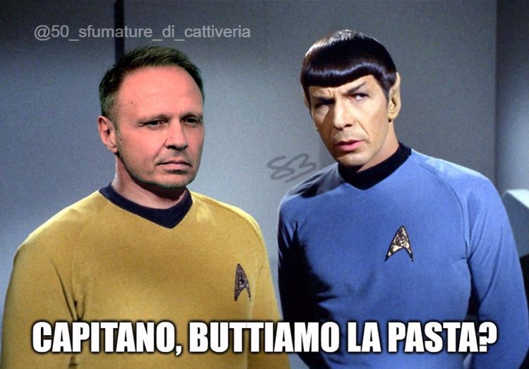 Uno dei tanti meme che dilagano nello spazio... del web. Protagonista il ministro Lollobrigida
