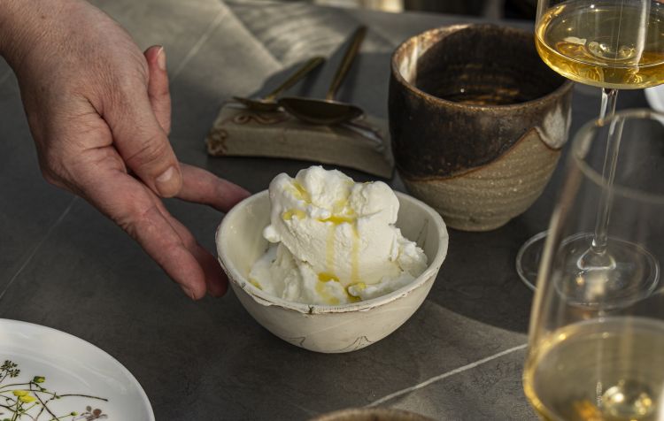 Gelato di latte della Val di Vara
