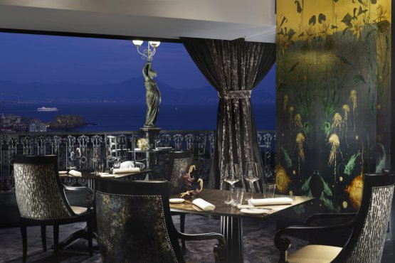 La vista dal Ristorante George
