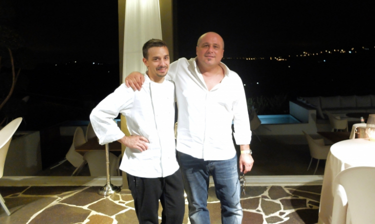 Gorini nel 2016 con Claudio Amadori

