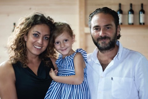 Gianluca Piernera e famiglia
