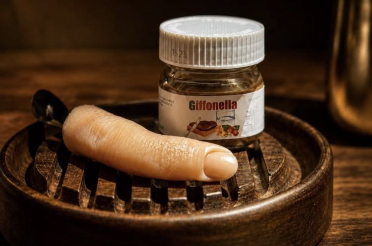 Giffonella: crema e miso di nocciole di Giffoni