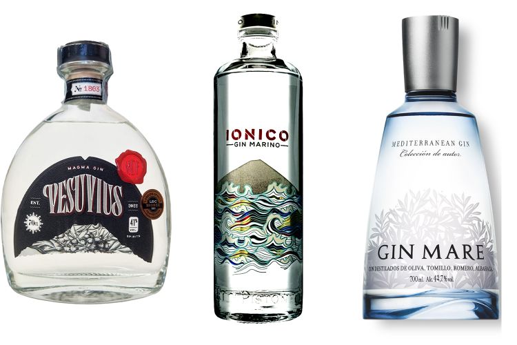 Vesuvius Magma Gin, Ionico della distilleria Fratelli Pistone e Gin Mare