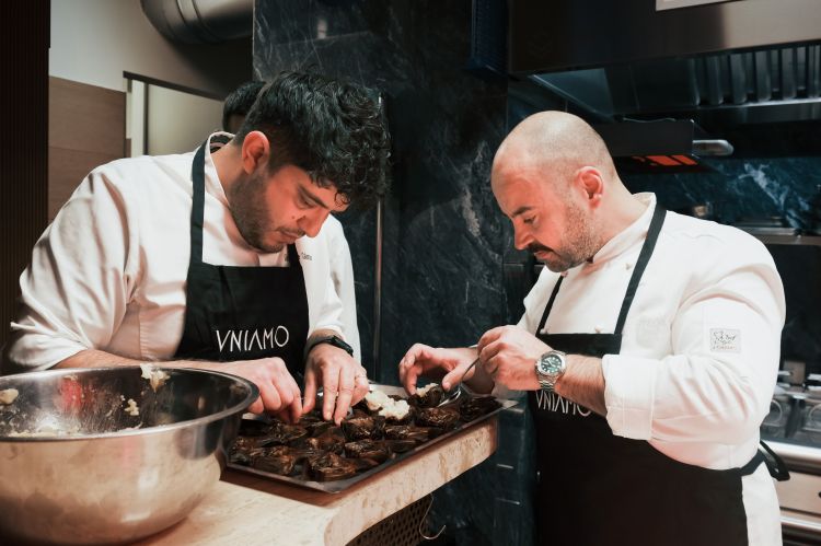 Giuseppe Calvaruso e Gabriele Camiolo