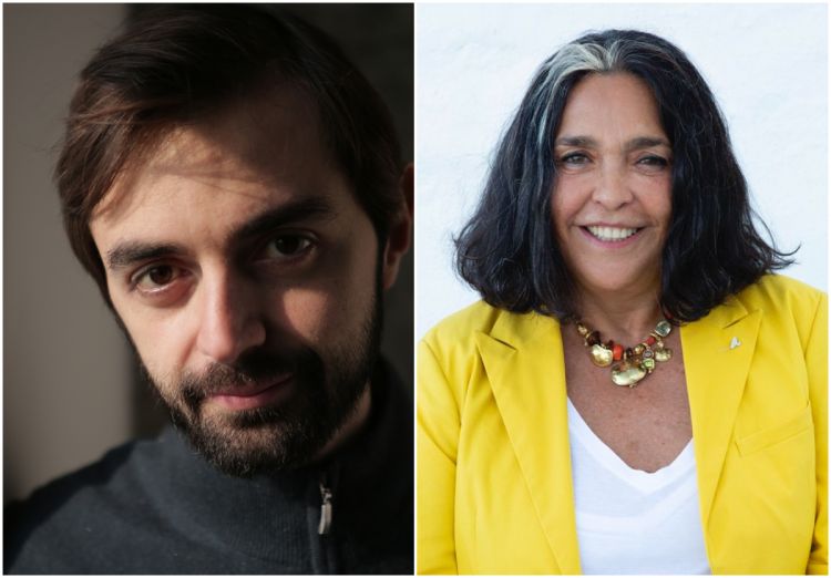 Il regista Giuseppe Carrieri e la produttrice Paola Valeria Jovinelli
