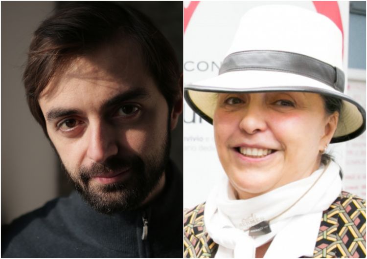 Il regista Giuseppe Carrieri e la produttrice Paola Valeria Jovinelli
