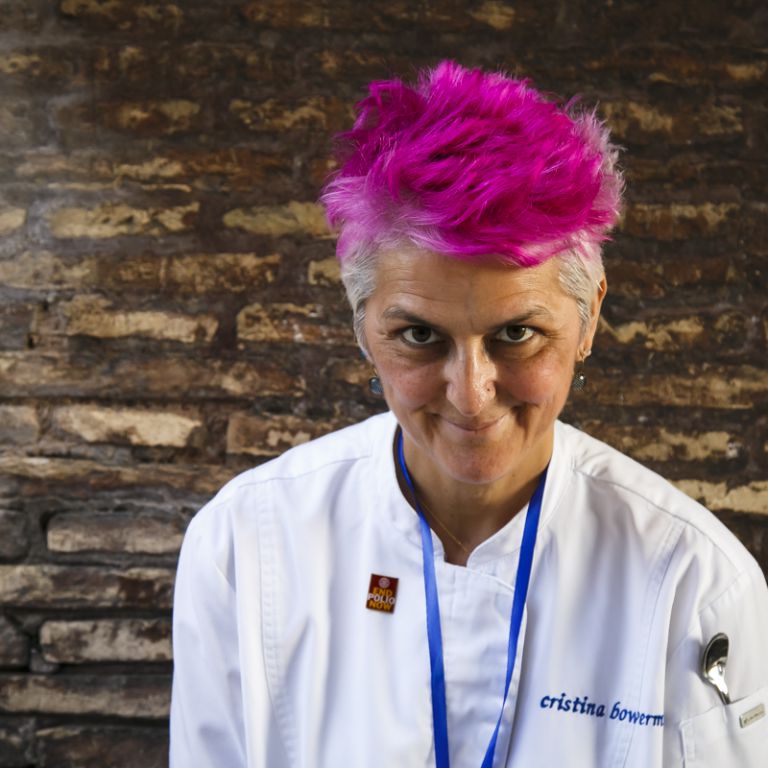 Cristina Bowerman, president of the Ambasciatori 