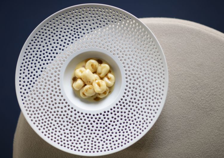 Gnocchi di Godia e tartufo bianco, forse la più r