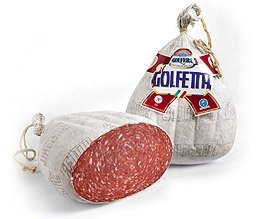 Golfetta, solo suino italiano, allevato secondo i disciplinari del Prosciutto di Parma Dop e il Prosciutto di San Daniele