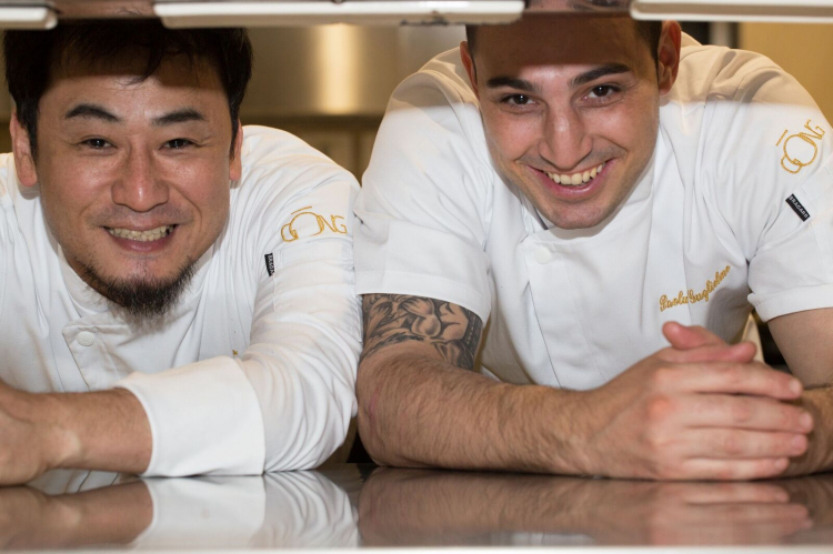 Keisuke Koga e Guglielmo Paolucci, i due chef al