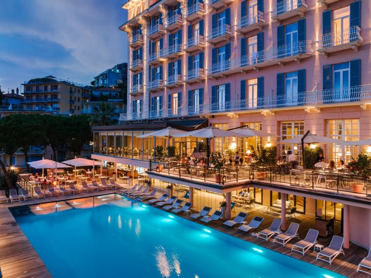 Il Grand Hotel Bristol, lifestyle hotel cinque stelle, sulla Portofino Coast