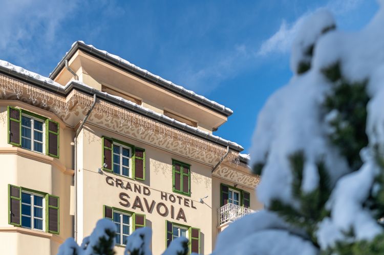 La facciata del nuovo Grand Hotel Savoia, A Radiss