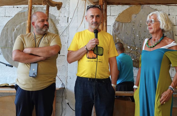 Francesco Apreda tra Antonio Cera e Licia Granello
