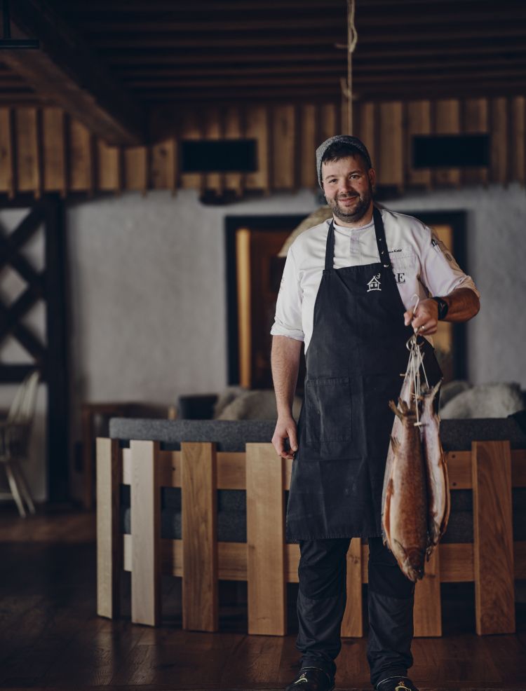 Lo chef e patron Luka Košir