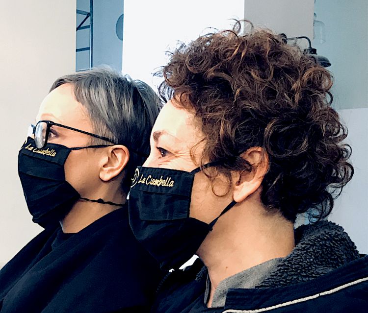 Le due titolari della Ciambella a Roma: Mirka Guberti e Francesca Ciucci
