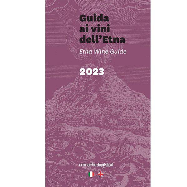 La copertina della Guida ai Vini dell’Etna 2023
