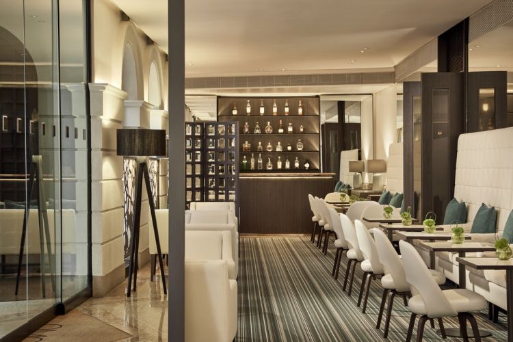 Il bar del Como The Halkin, Londra
