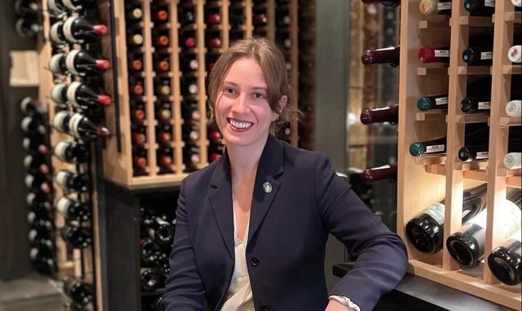 Jackie Doucette, from Boston, head sommelier
