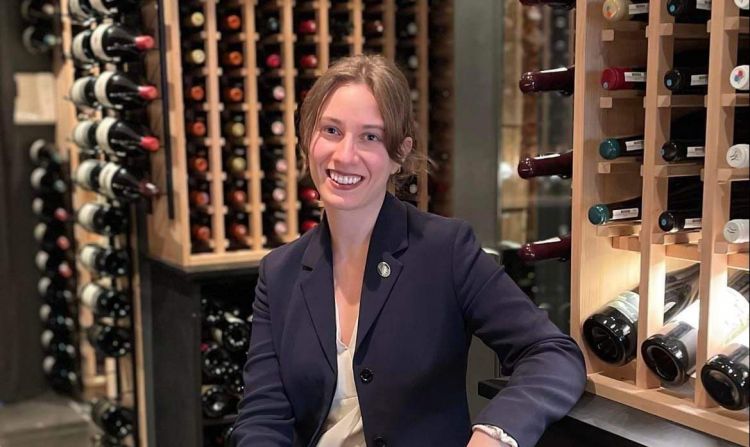 Jackie Doucette, from Boston, head sommelier
