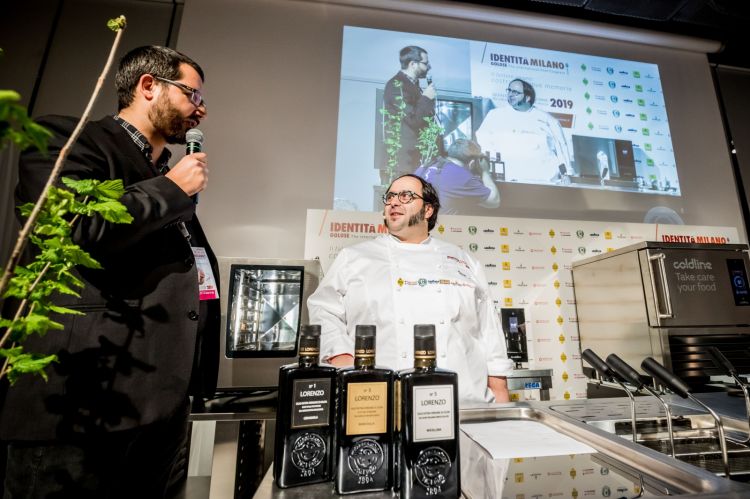 Gonzalo Luzarraga, Rigò, Londra, con il moderatore della giornata Niccolò Vecchia