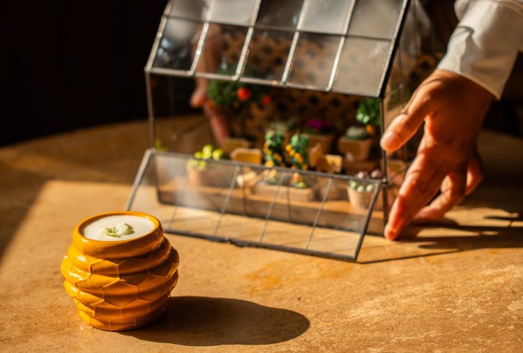 Nettare, uno dei cocktail proposti nella nuova car