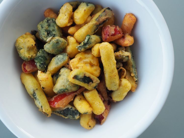 Verdure fritte in pastella
