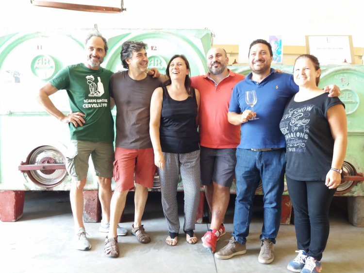Alcuni esponenti della Cirò Revolution