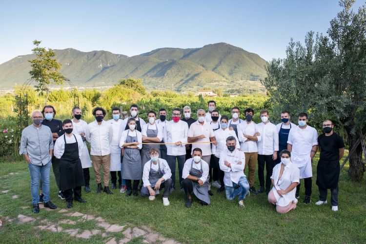 Foto di gruppo per i protagonisti al Kresios di Te